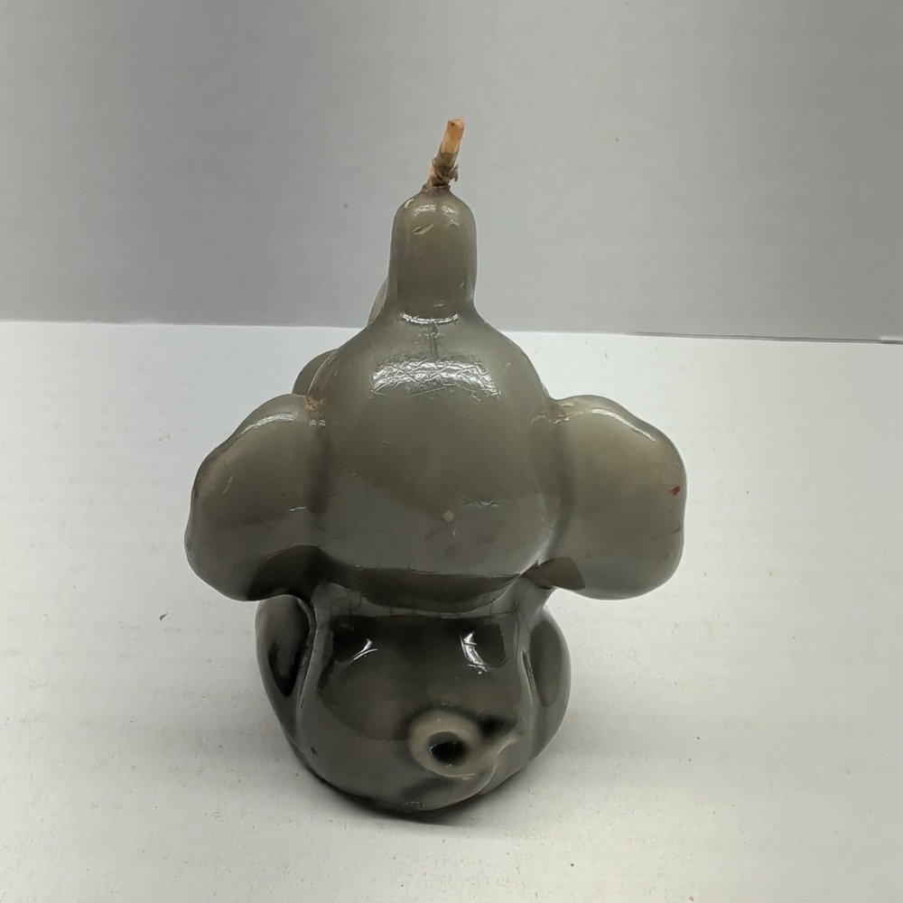 Lot of 5 Vintage Elephant Shaped Novelty Decorative Candle Wax Figurine - Picture 10 of 16